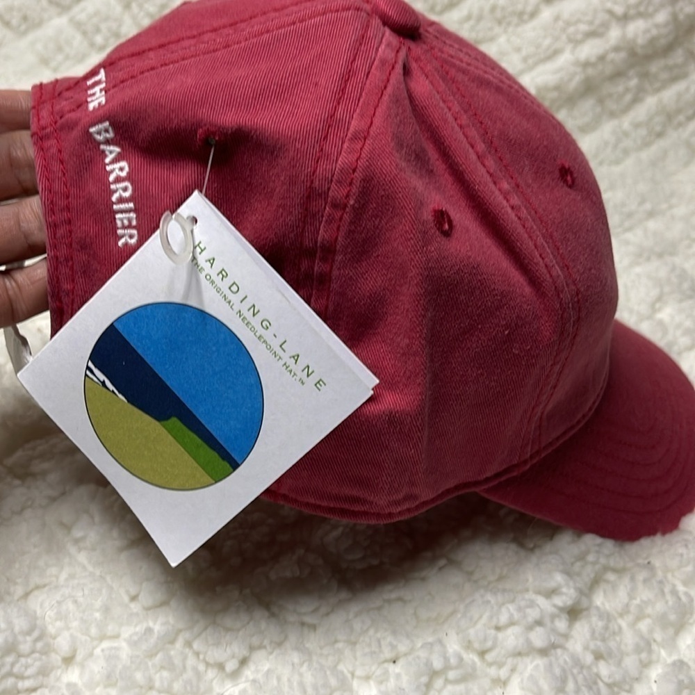 Harding Lane Hat Pink Adjustable Strapback - Picture 2 of 6
